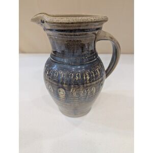 Celtic Clays Handmade Pottery Pitcher, Ceramic Stoneware Rustic Jug‎ Ireland